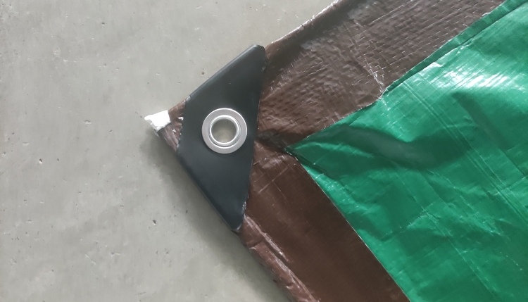 8'x10 '110gsm براؤن گرین پی ٹارپولن کور کے تحفظ کے لئے 8'x10 '110gsm براؤن گرین پی ٹارپولن کور کے تحفظ کے لئے