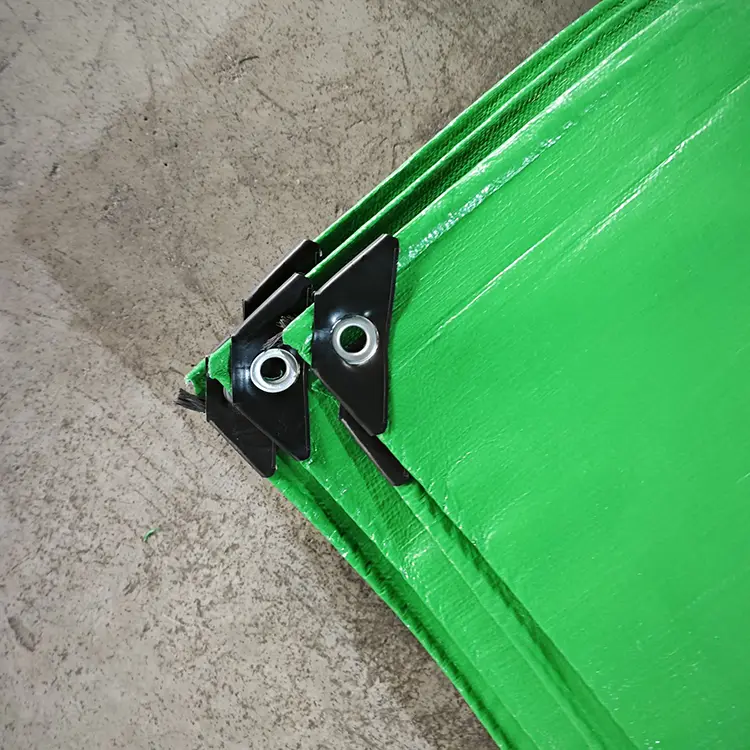 گھاس سبز 300 جی ایس ایم ورجن پی ای ٹارپال