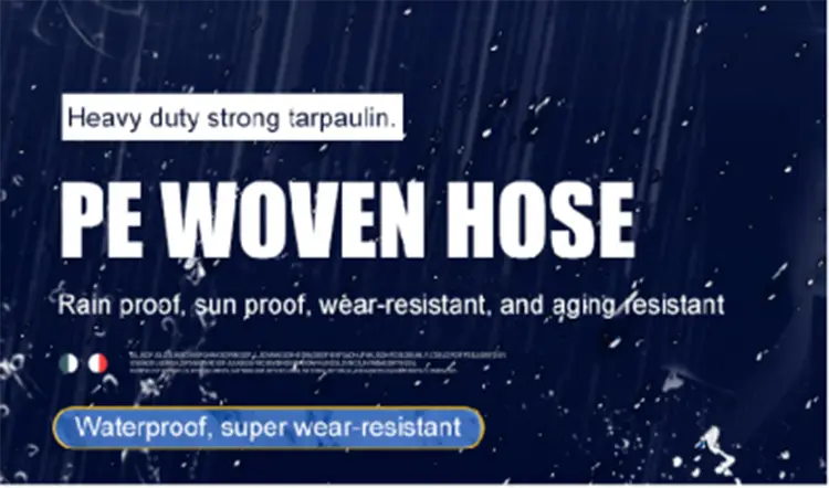 PE Braided Lay Flat Hose