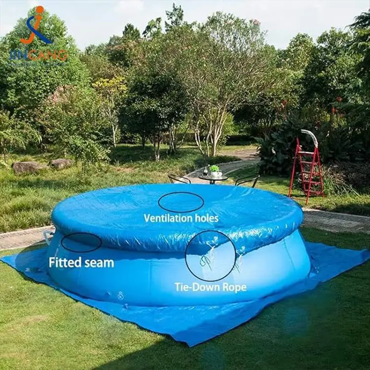 گراؤنڈ پول کے احاطہ کے اوپر